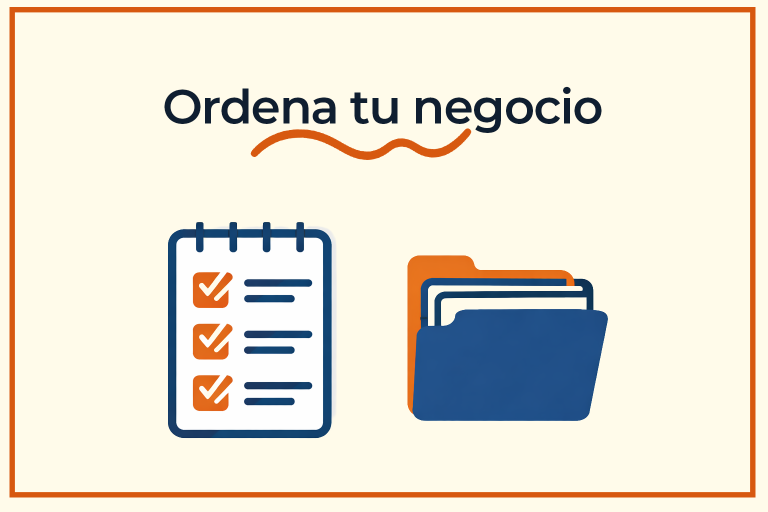 organizar un negocio pequeño con herramientas colaborativas y orden digital
