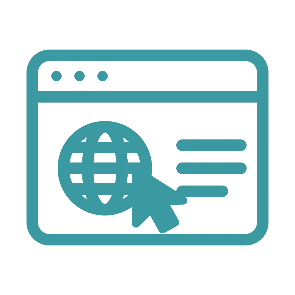 Icono diseño web
