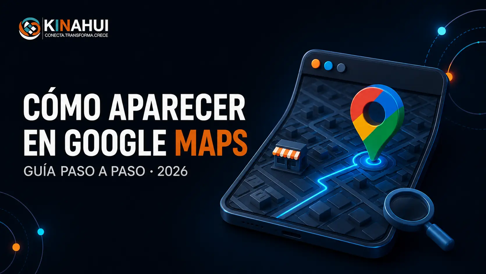 Cómo aparecer en Google Maps